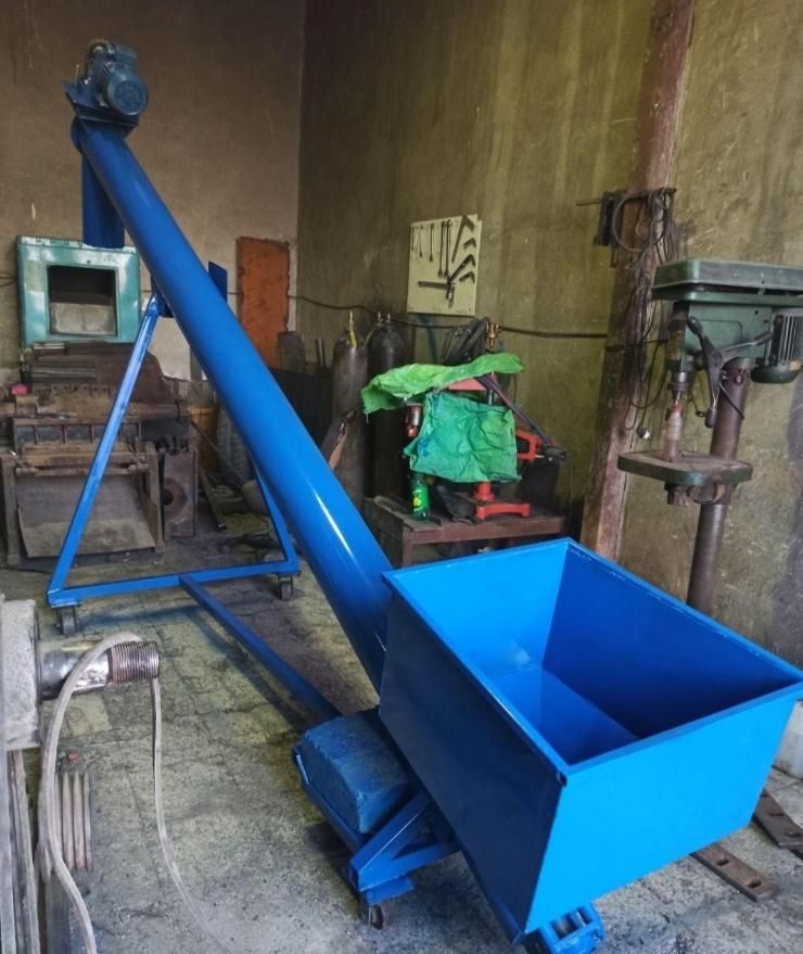 اسکرو سیمان موادکش نوار ماردون مارپیچ تسمه|ماشینآلات صنعتی|تبریز, |دیوار