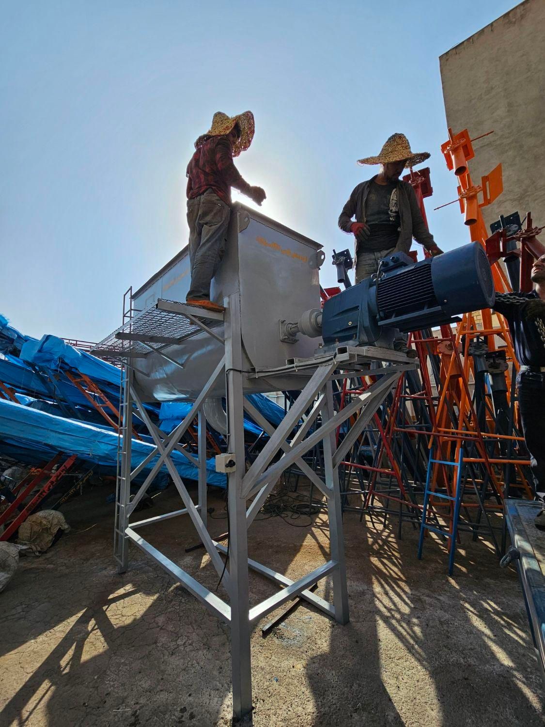 موادکش بالابر اسکرو کانوایر میکسر ماردون مواد کش|ماشینآلات صنعتی|شریفآباد, |دیوار