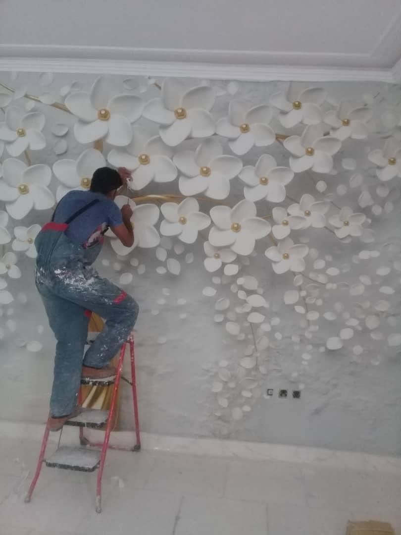 نصب کاغذ دیواری و فروش کاغذ دیواری و بازسازی خانه|خدمات پیشه و مهارت|قرچک, |دیوار