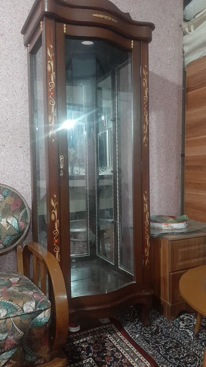 بوفه چوبی|بوفه، ویترین، کنسول|وحیدیه, |دیوار