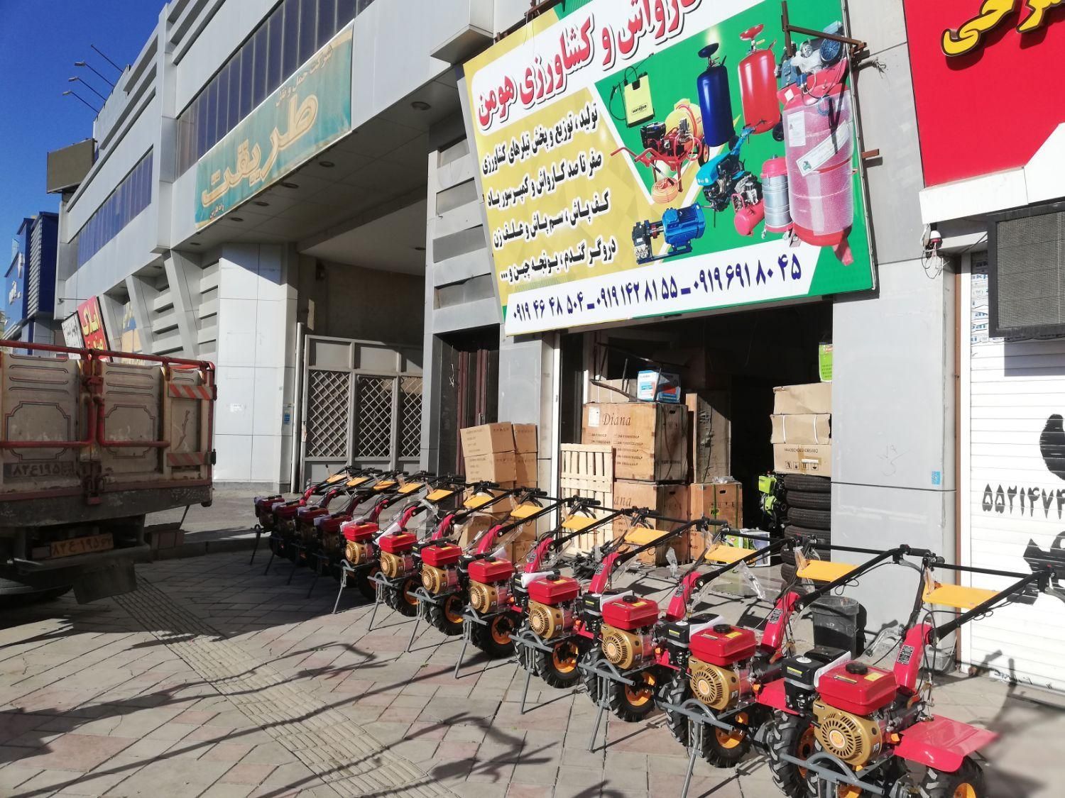 تیلر کولتیواتور 5 و نیم اسب بخار|ماشینآلات صنعتی|باقرشهر, |دیوار