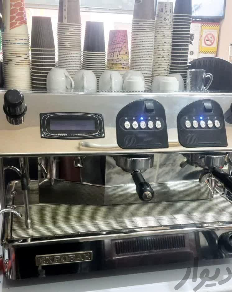 دستگاه اسپرسوسازصنعتی درحد نو|سماور، چای‌ساز و قهوه‌ساز|مشهد, جانباز|دیوار