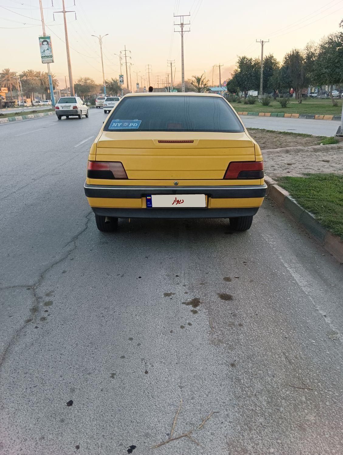 تاکسی برون شهری پژو 405  دوگانه سوز CNG، مدل ۱۳۹۶|خودرو سواری و وانت|اهواز, کارون|دیوار