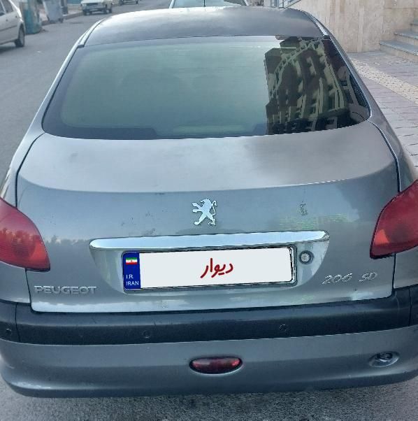 پژو 206 SD V8 اتومات، مدل ۱۳۸۹|خودرو سواری و وانت|قم, پردیسان|دیوار