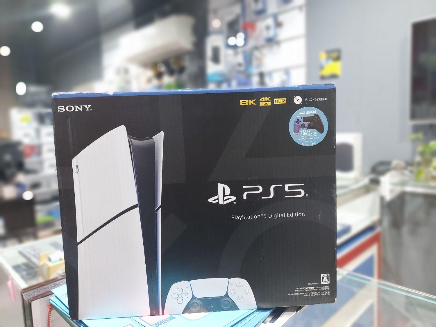 Ps5 Slim digital|کنسول، بازی ویدئویی و آنلاین|مرودشت, تامین اجتماعی‎|دیوار