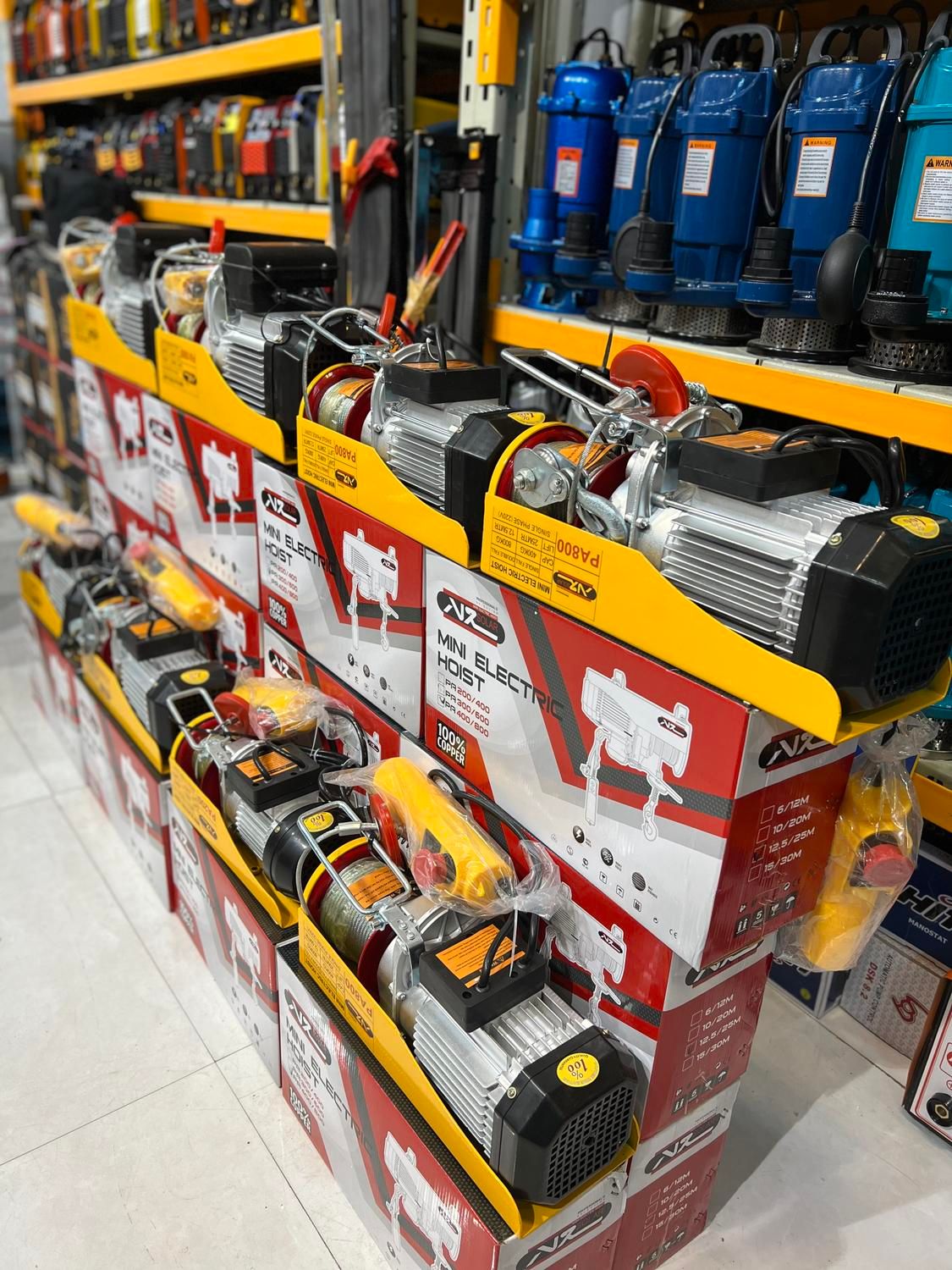 وینچ بالابر بنایی تمام مس گارانتی دار|ماشین‌آلات صنعتی|مشهد, هنرور|دیوار