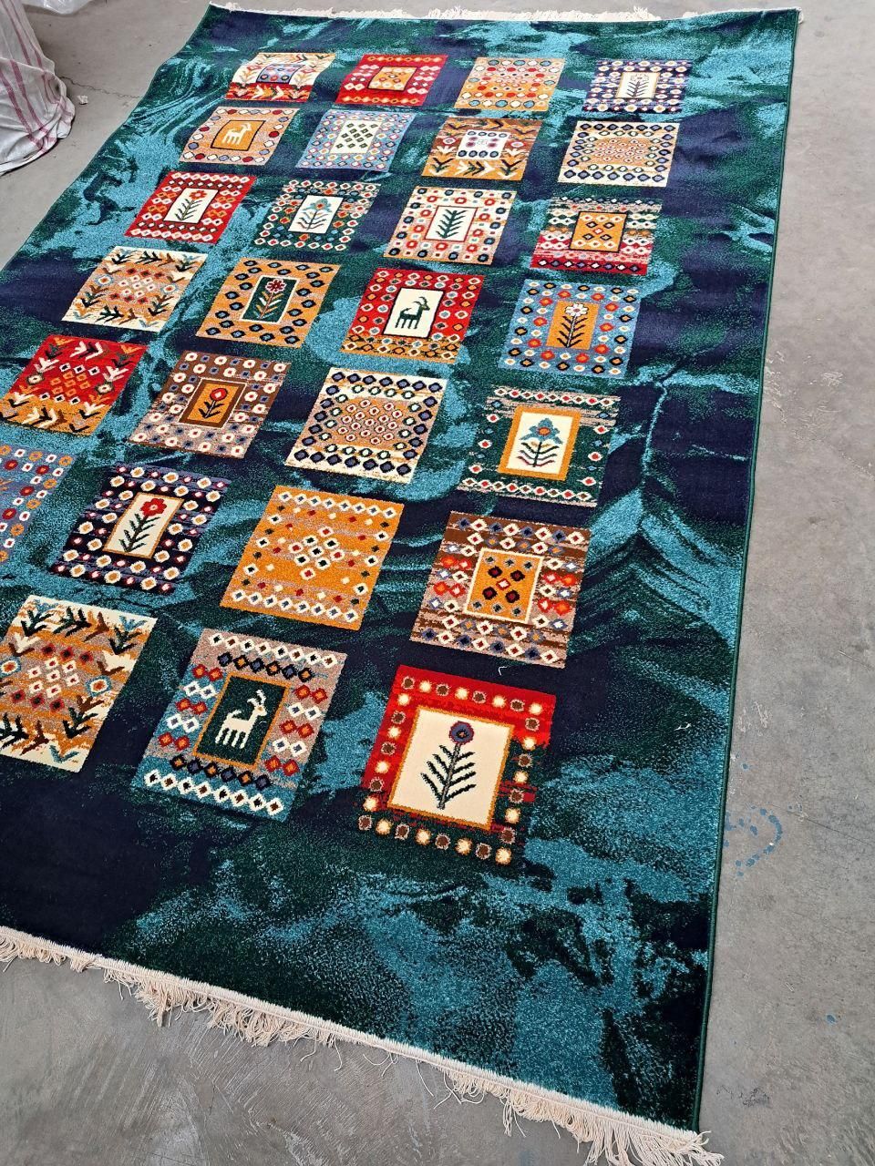 فرش ستاره کویریزدطرح خشتی|فرش|تهران, سبلان (لشگر)|دیوار