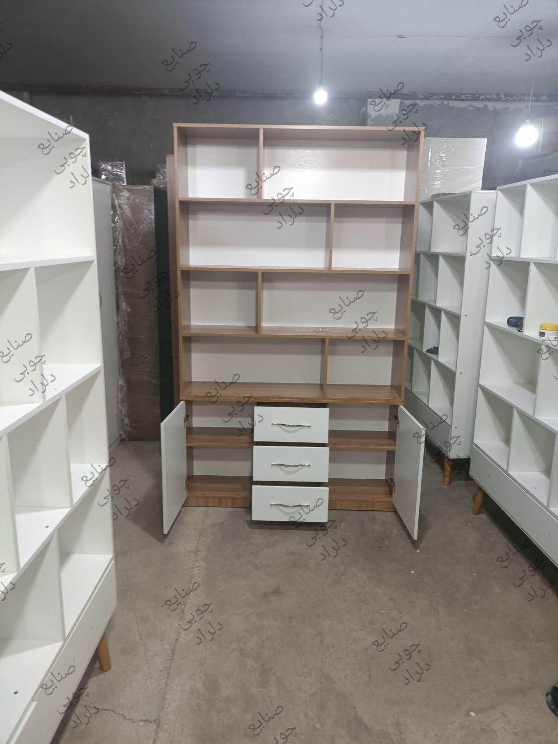 کتابخانه قفسه مدل شانا|کتابخانه، شلف، قفسه‌های دیواری|تهران, پاسداران|دیوار