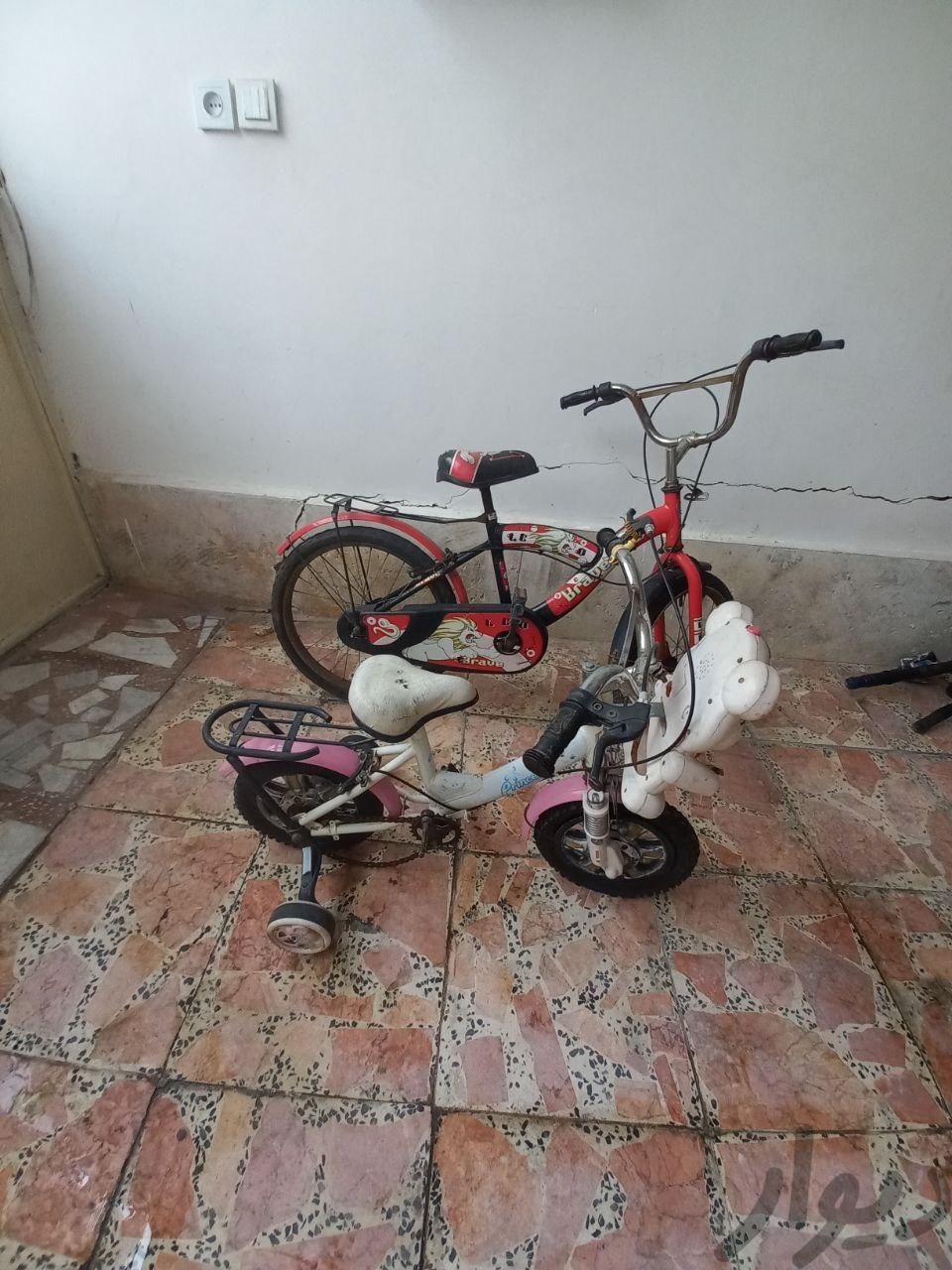 دو تا دوچرخه نوجوان و بچگانه|دوچرخه، اسکیت، اسکوتر|رشت, فلسطین|دیوار