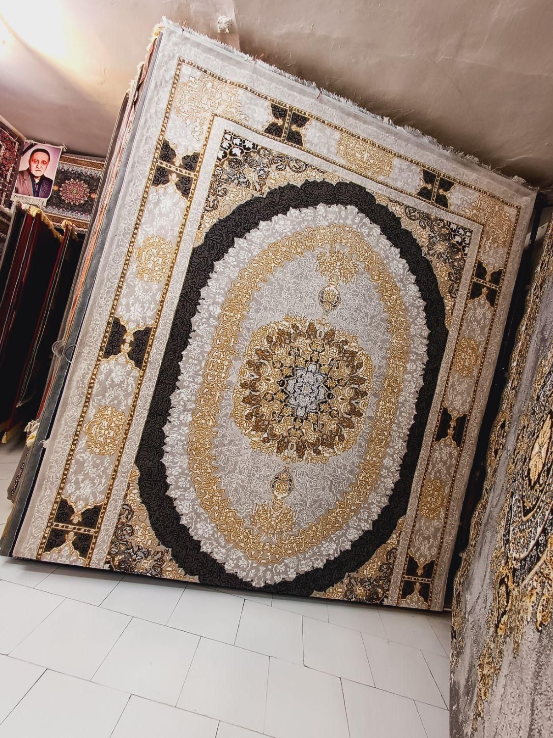 فرش 12متری fantezi طرح 700شانه‌ نخ بی سی اف|فرش|مشهد, طلاب|دیوار