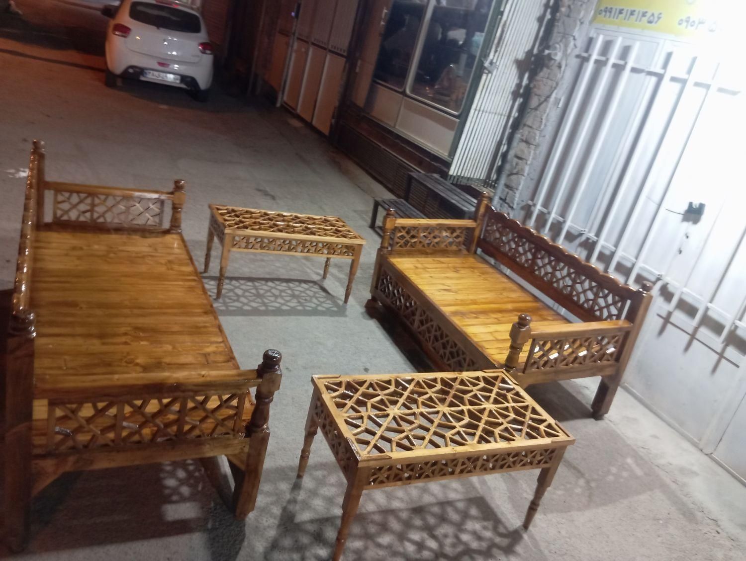 تولیدی تخت سلطنتی مدل کد 909009|مبلمان خانگی و میز عسلی|قم, قلعه صدری|دیوار