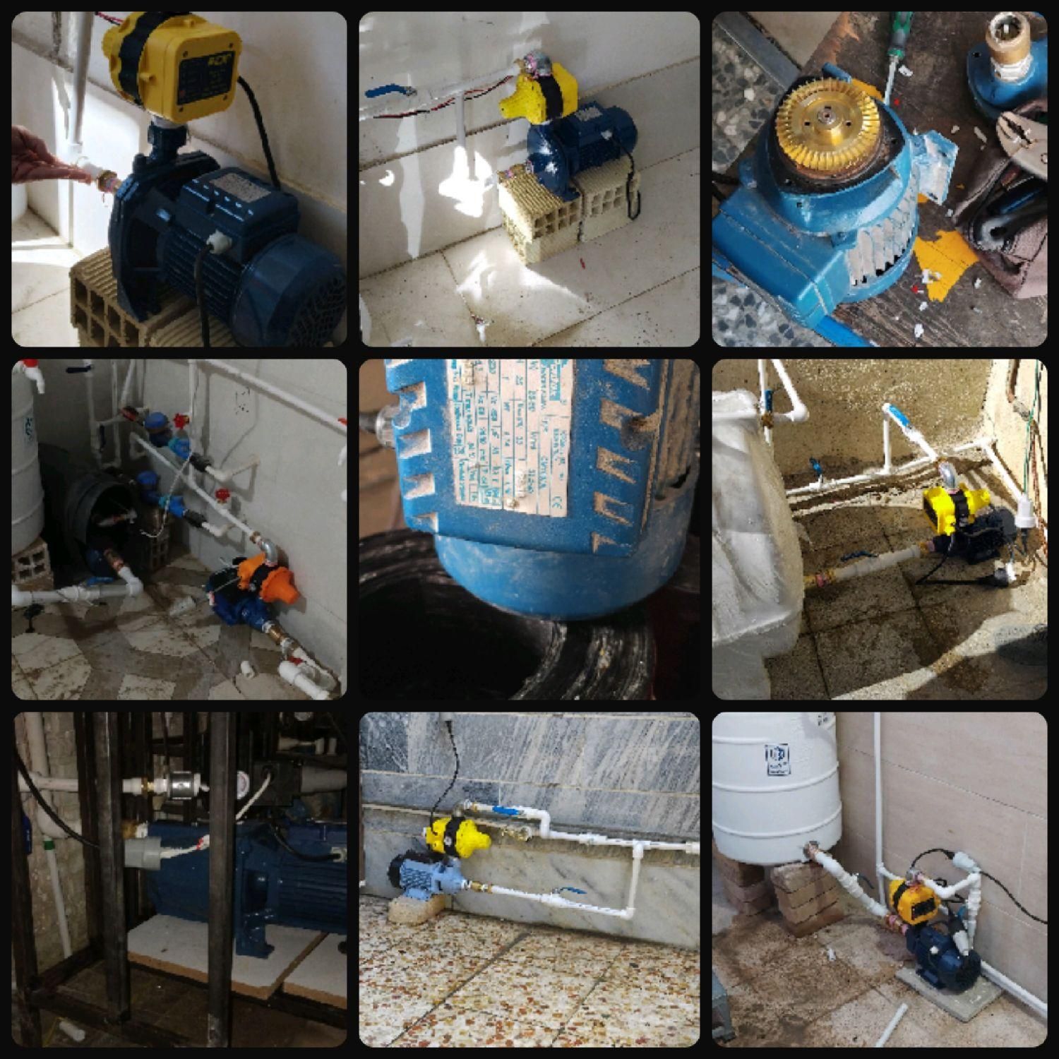 تعمیر نصب پمپ آب بخاری آبگرمکن اجاق گازلوله کشی آب|خدمات پیشه و مهارت|خرمآباد, |دیوار