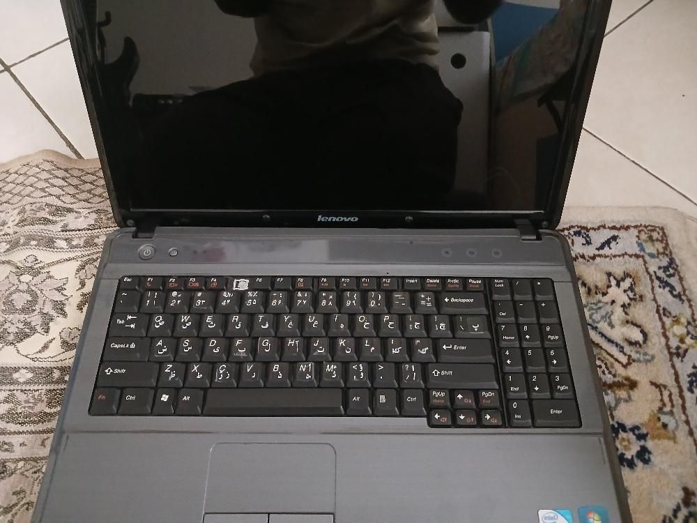 لپتاپ lenovo g550|رایانه همراه|تهران, ظفر|دیوار