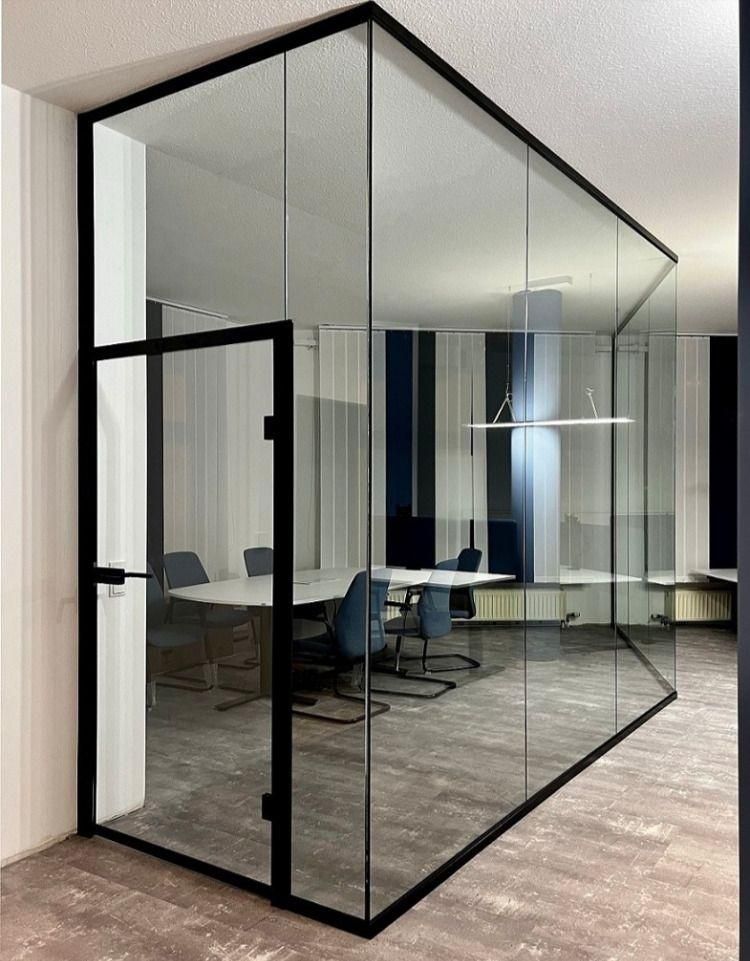 پارتیشن های شیشه ای آلومینیوم|دفتر کار|تهران, الهیه|دیوار
