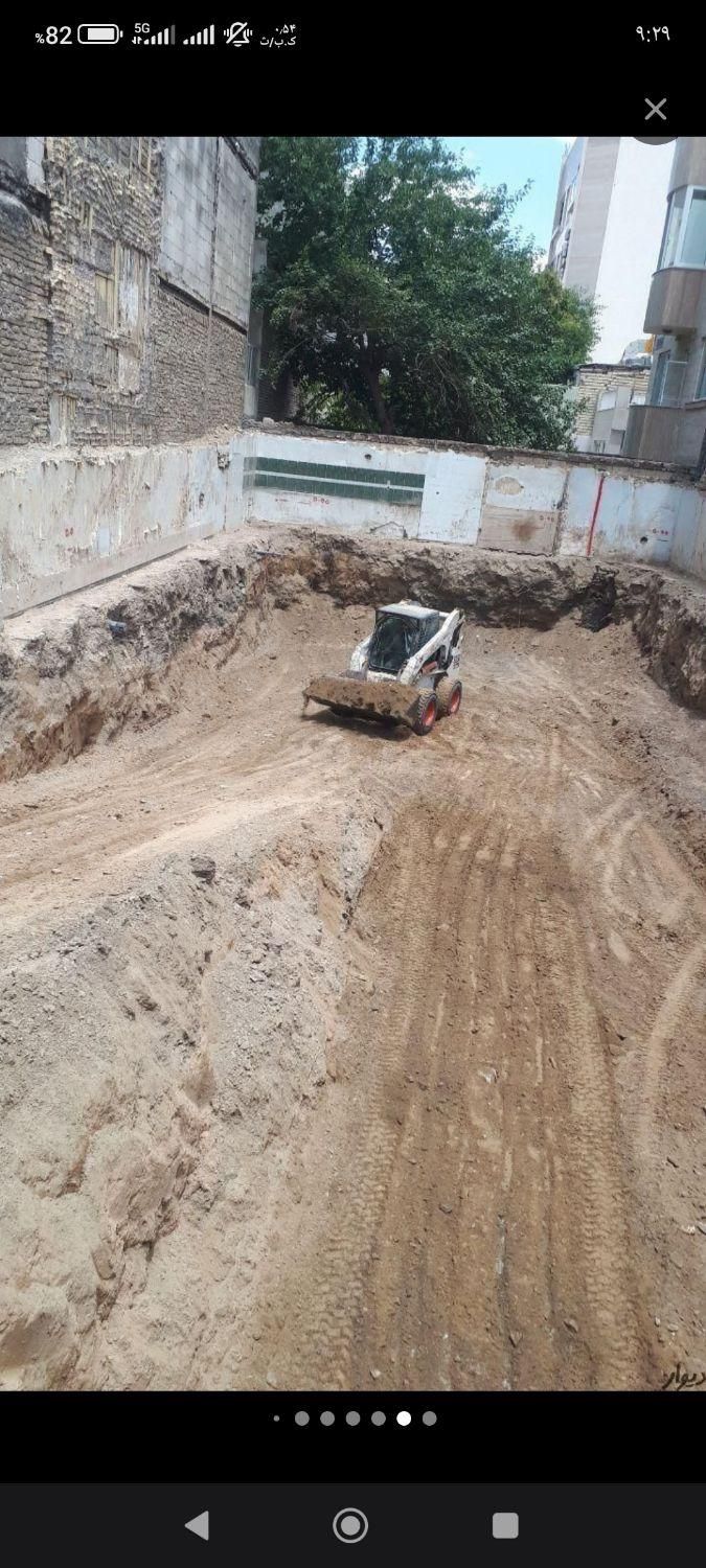 بابکت ومینی لودر تخریب حمل نخاله|خدمات حمل و نقل|ارومیه, |دیوار