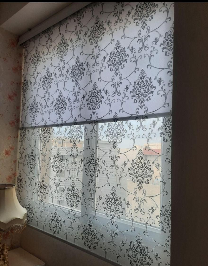 پرده زبرا پلیسه چاپی|پرده، رانر، رومیزی|کرمانشاه, |دیوار