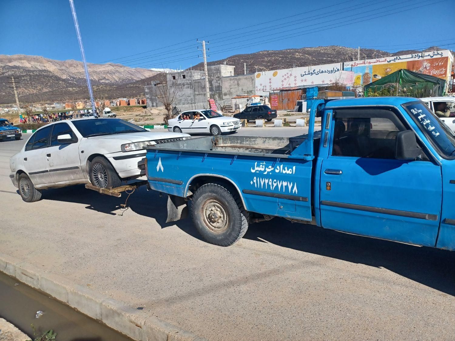 امدادخودرو،جرثقیل،خودروبر،یدک کش چرخگیر|خدمات حمل و نقل|یاسوج, |دیوار