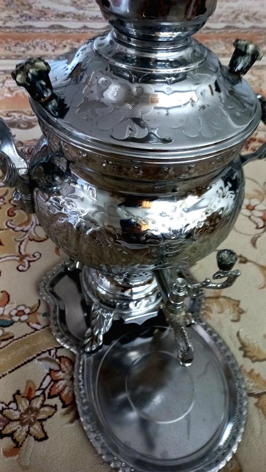سماور گازی کنده کاری در حد نو|سماور، چای‌ساز، قهوه‌ساز|تهران, تختی|دیوار