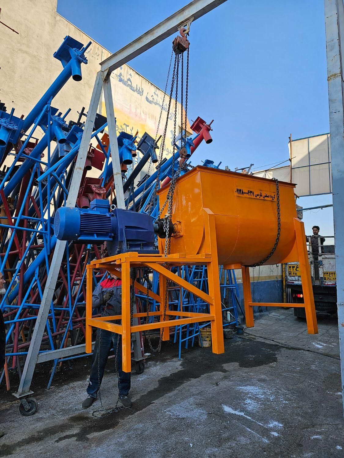 اقساط کانوایر نوار نقاله نوارنقاله میکسر بالابر|ماشین‌آلات صنعتی|شریف‌آباد, |دیوار