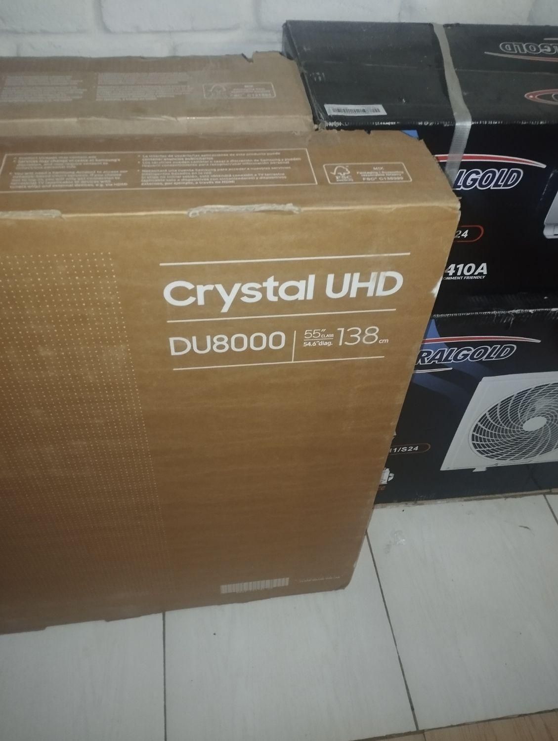 ال ای دی سامسونگ ۵۵ اینچ 55DU8000.|تلویزیون و پروژکتور|رشت, بازار|دیوار