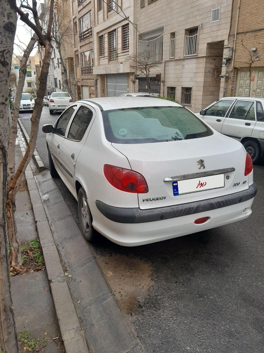 پژو 206 SD V8، مدل ۱۳۹۷|خودرو سواری و وانت|تهران, بلوار کشاورز|دیوار