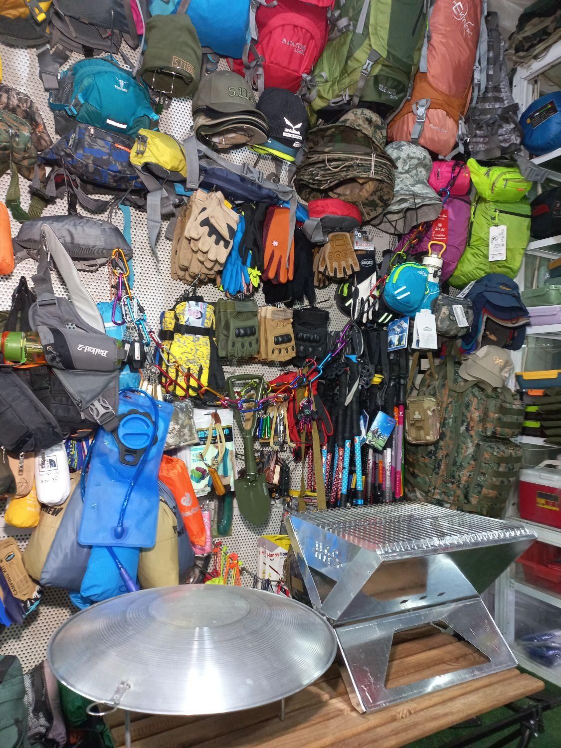 منقل سرخ پوستی ساج کتری قابلمه کمپ|کوهنوردی و کمپینگ|اسلامشهر, شهرک قائمیه|دیوار