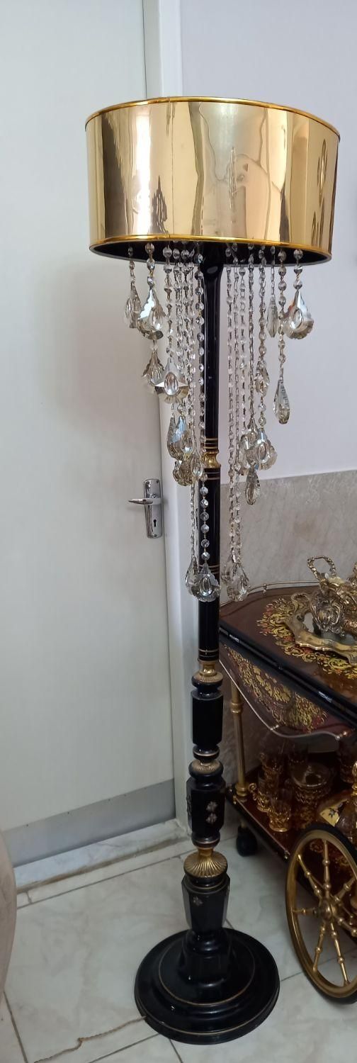 آباژور شیک و برنز کاری شده|چراغ خواب و آباژور|کرمانشاه, |دیوار