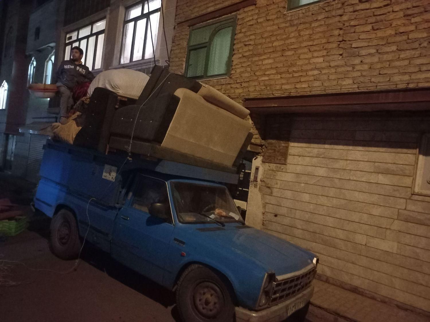 باربری خاورمسقف وانت تلفنی نیسان بار حجت بار توس|خدمات حمل و نقل|مشهد, عبادی|دیوار