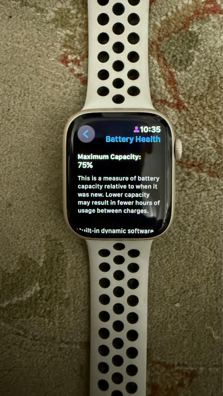 Apple Watch Nike Series 7 (45 mm)|ساعت|تهران, عباس‌آباد|دیوار