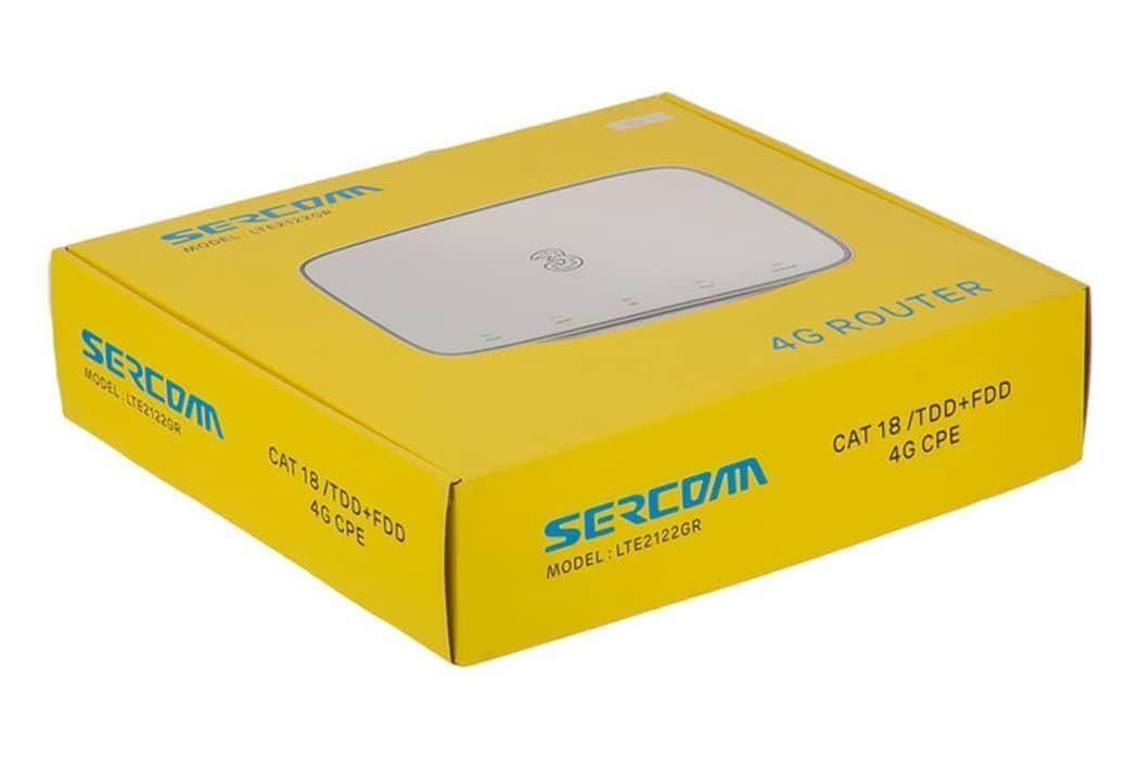 مودم 4.5g سرکام sercom  LTE 2122 GR + نت 1500 گیگ|مودم و تجهیزات شبکه|تهران, فاطمی|دیوار