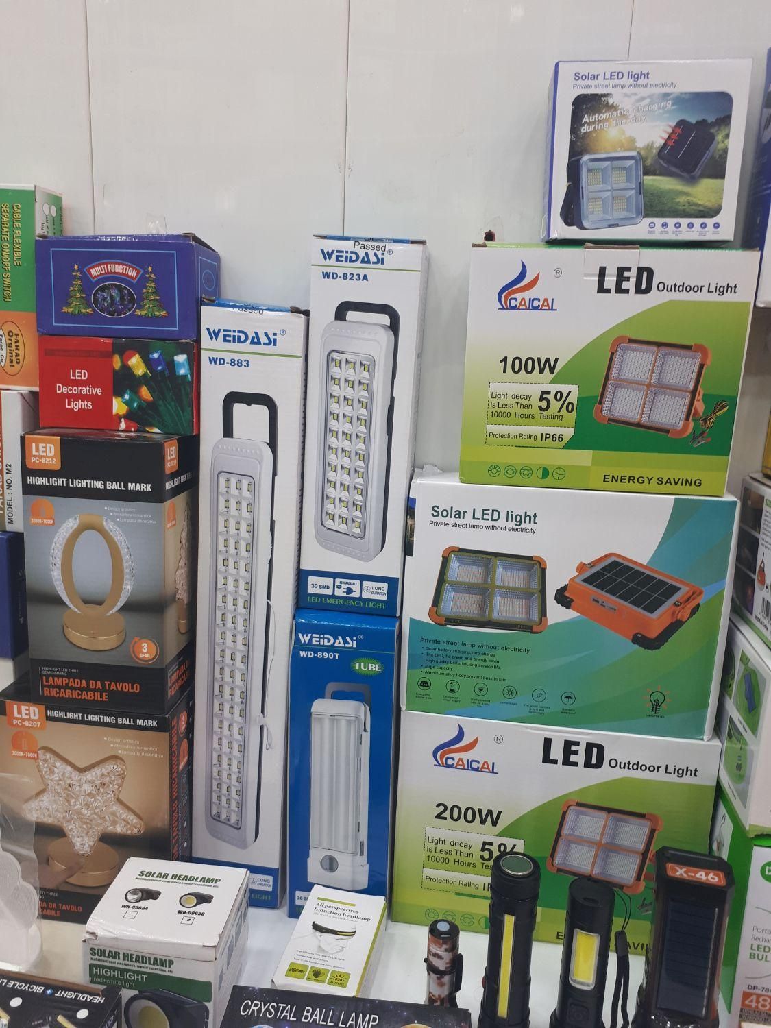 چراغ و LED  روشنایی و محافظ و سه راهی برق|ریسه و چراغ تزئینی|خرم‌آباد, |دیوار