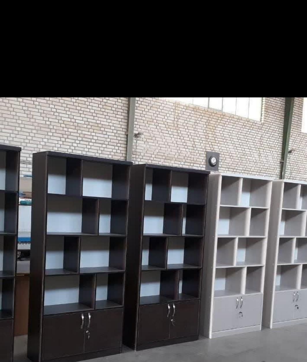 کتابخانه درب دار قفسه ای شبکه ای بایگانی|مبلمان اداری|اهواز, فولادشهر|دیوار