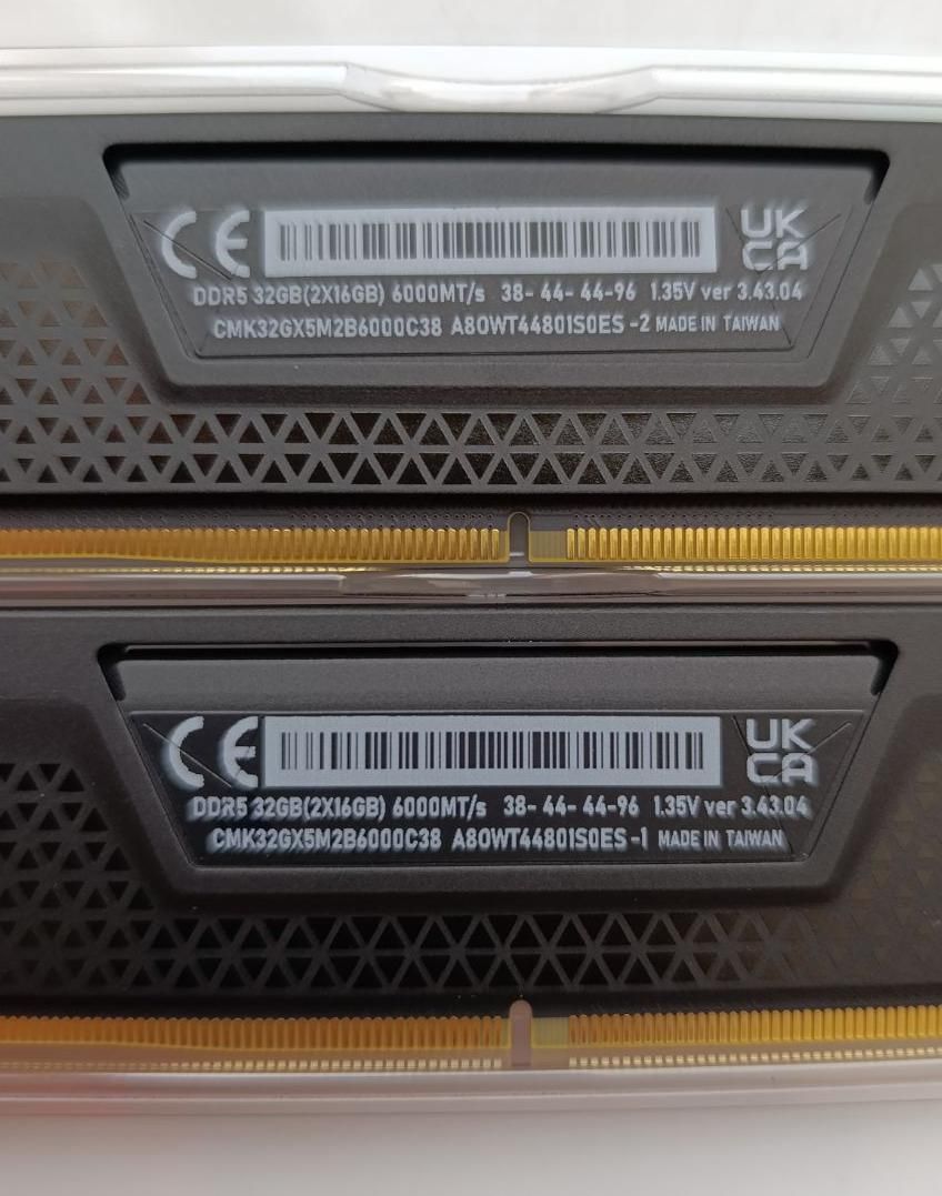 فروش رم 32 گیگابایت(Corsair VENGEANCE - DDR5 6000)|قطعات و لوازم جانبی رایانه|تهران, خانی آباد نو جنوبی|دیوار