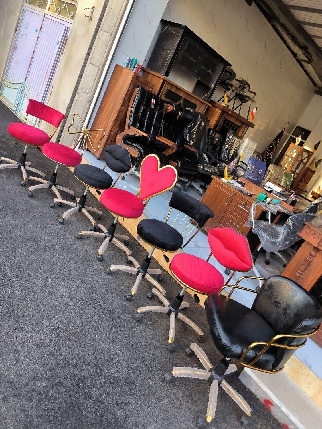 ۳۵ مدل تنوع صندل جکدار آرایشگاهی صندلی فانتزی|دفتر کار|ماکو, |دیوار