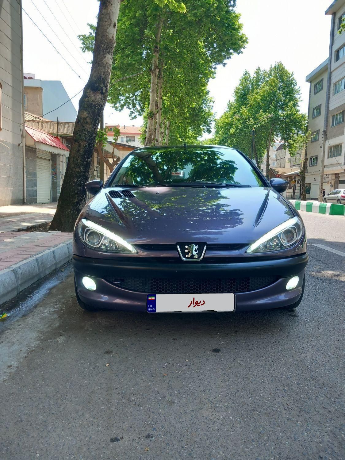 پژو 206 SD V8، مدل ۱۳۹۳|خودرو سواری و وانت|رشت, جهاد|دیوار