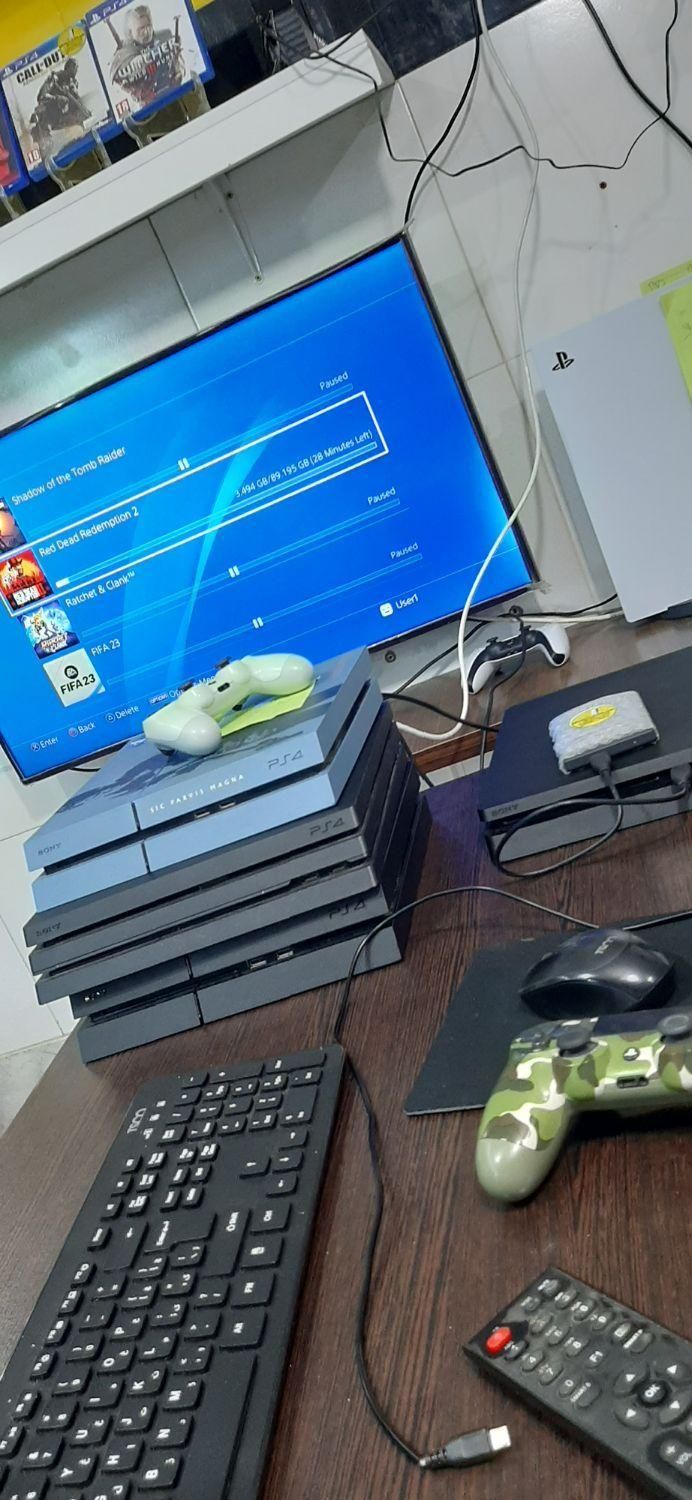 معاوضه پلی فور با ps5 طرح تعویض کنسول پلی فایو|کنسول، بازی ویدئویی و آنلاین|اصفهان, نصرآباد|دیوار