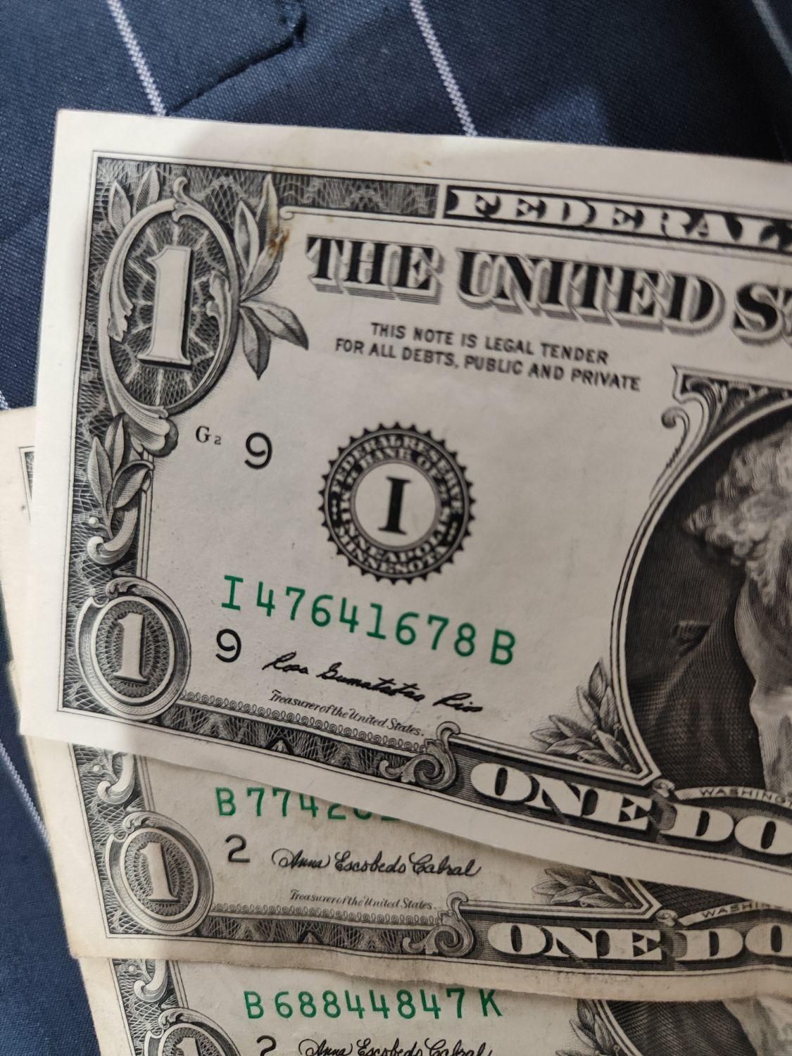 دلار کلکسیونی سریال ها پشت همدیگه|کلکسیون سکه، تمبر، اسکناس|کرج, عظیمیه|دیوار