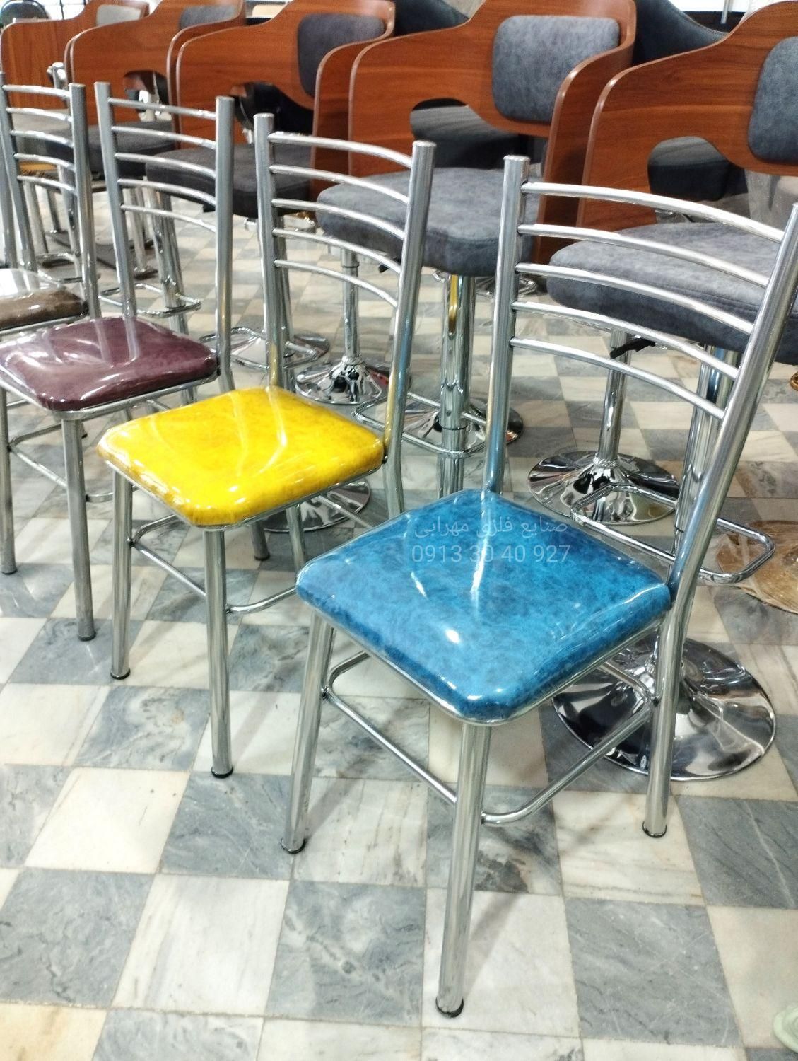 میز صندلی غذاخوری نهارخوری فلزی|میز و صندلی غذاخوری|اصفهان, آزادان|دیوار