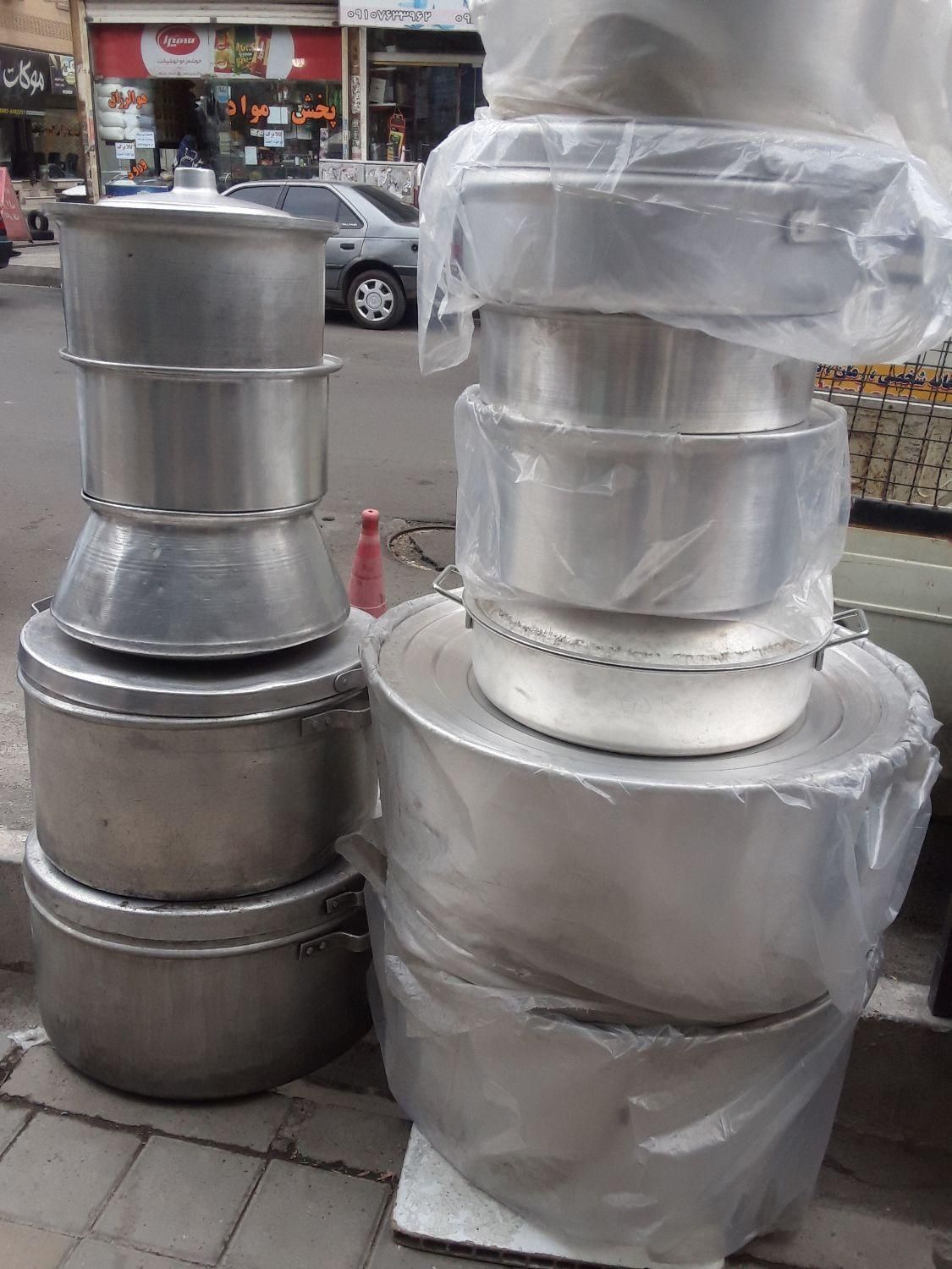 ظروف روحی،الومنیوم ،تفلون|ظروف پختوپز|تهران, صادقیه|دیوار