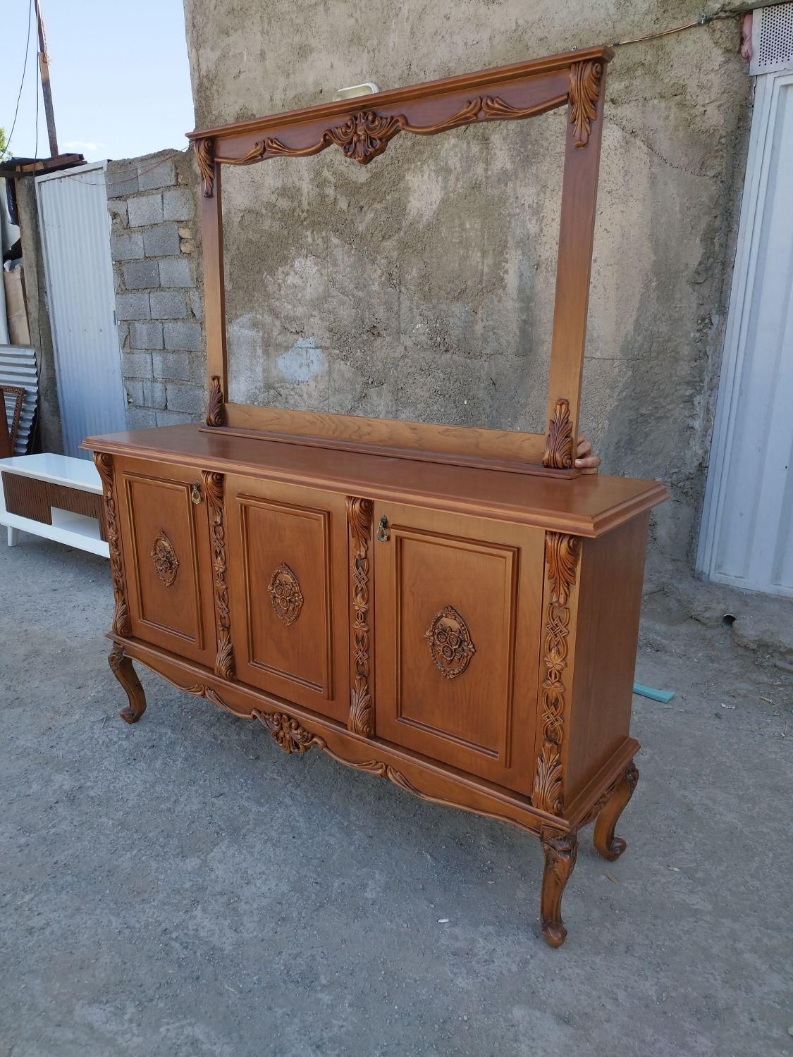 اینه کنسول و میز ال سی دی مدل نورا ست|بوفه، ویترین، کنسول|تهران, شهرک دانشگاه|دیوار