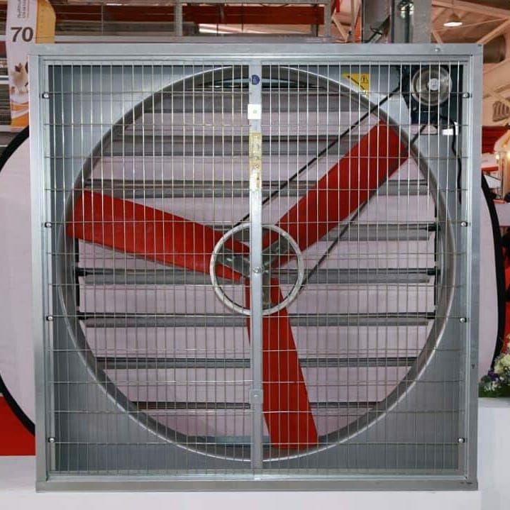 فن ۱۴۰ گلخانه|پنکه و تصفیه‌کنندهٔ هوا|شهرضا, |دیوار