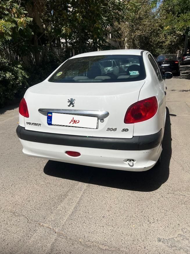 پژو 206 SD V8، مدل ۱۳۹۷|خودرو سواری و وانت|مشهد, فلسطین|دیوار
