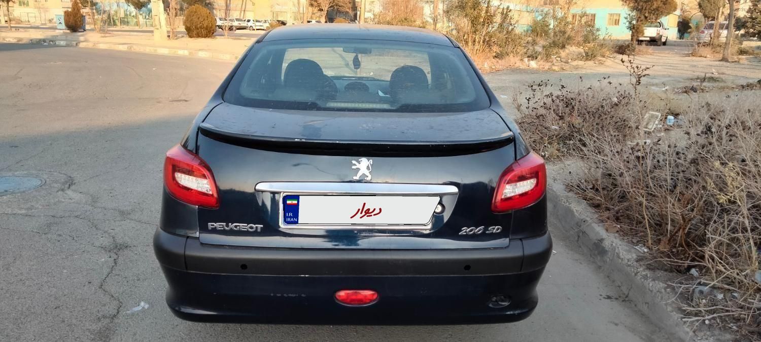 206 sd مدل 86|خودرو سواری و وانت|تهران, نجات اللهی|دیوار