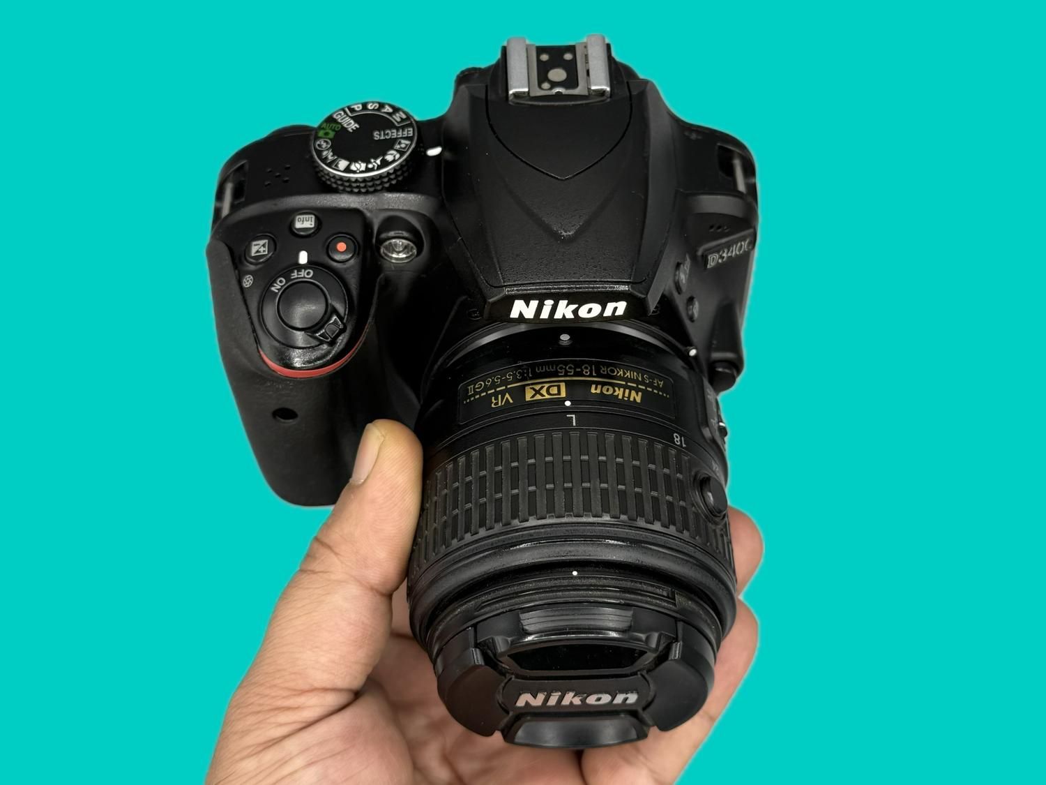 دوربین عکاسی nikon d3400 18-55 دست دوم|دوربین عکاسی و فیلم‌برداری|تهران, بهار|دیوار