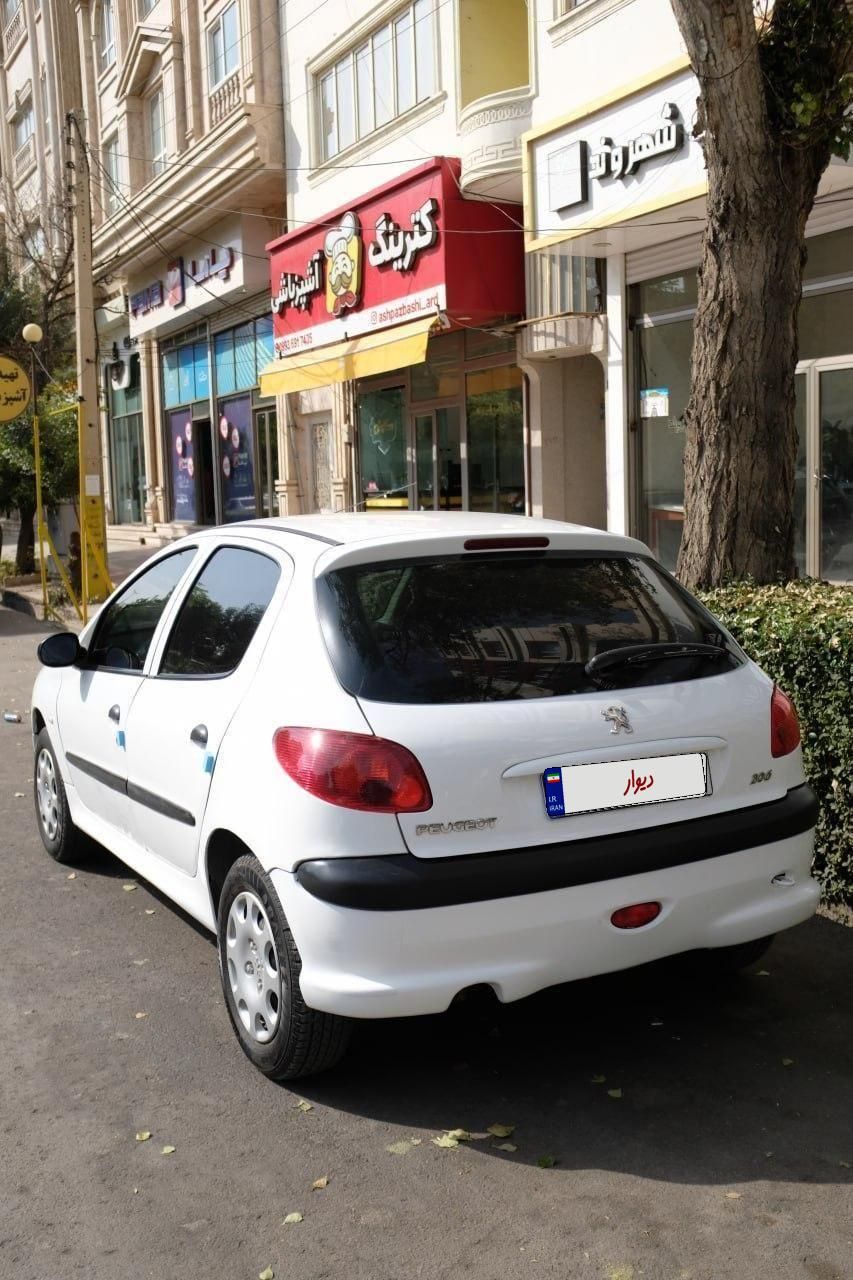 206 تیپ 2 مدل سال 1398|خودرو سواری و وانت|اردبیل, |دیوار