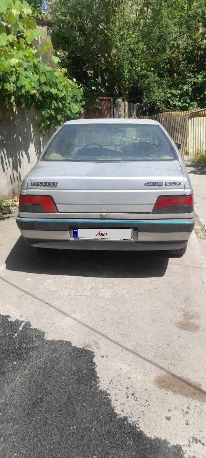 پژو 405 GLX - دوگانه سوز CNG، مدل ۱۳۸۹|خودرو سواری و وانت|رشت, گلسار|دیوار