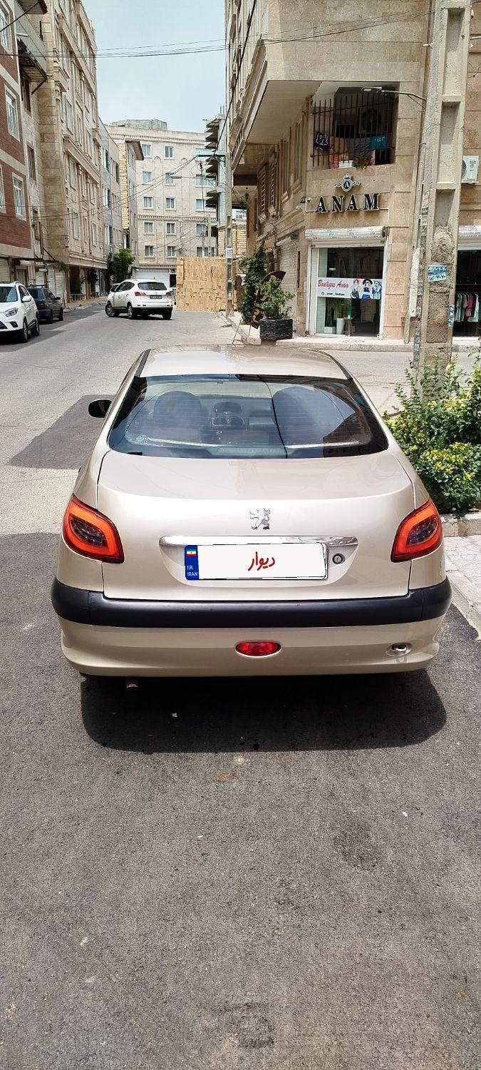 206 sd v9 یک لک رنگ اتوماتیک|خودرو سواری و وانت|کرج, مشکین‌دشت|دیوار