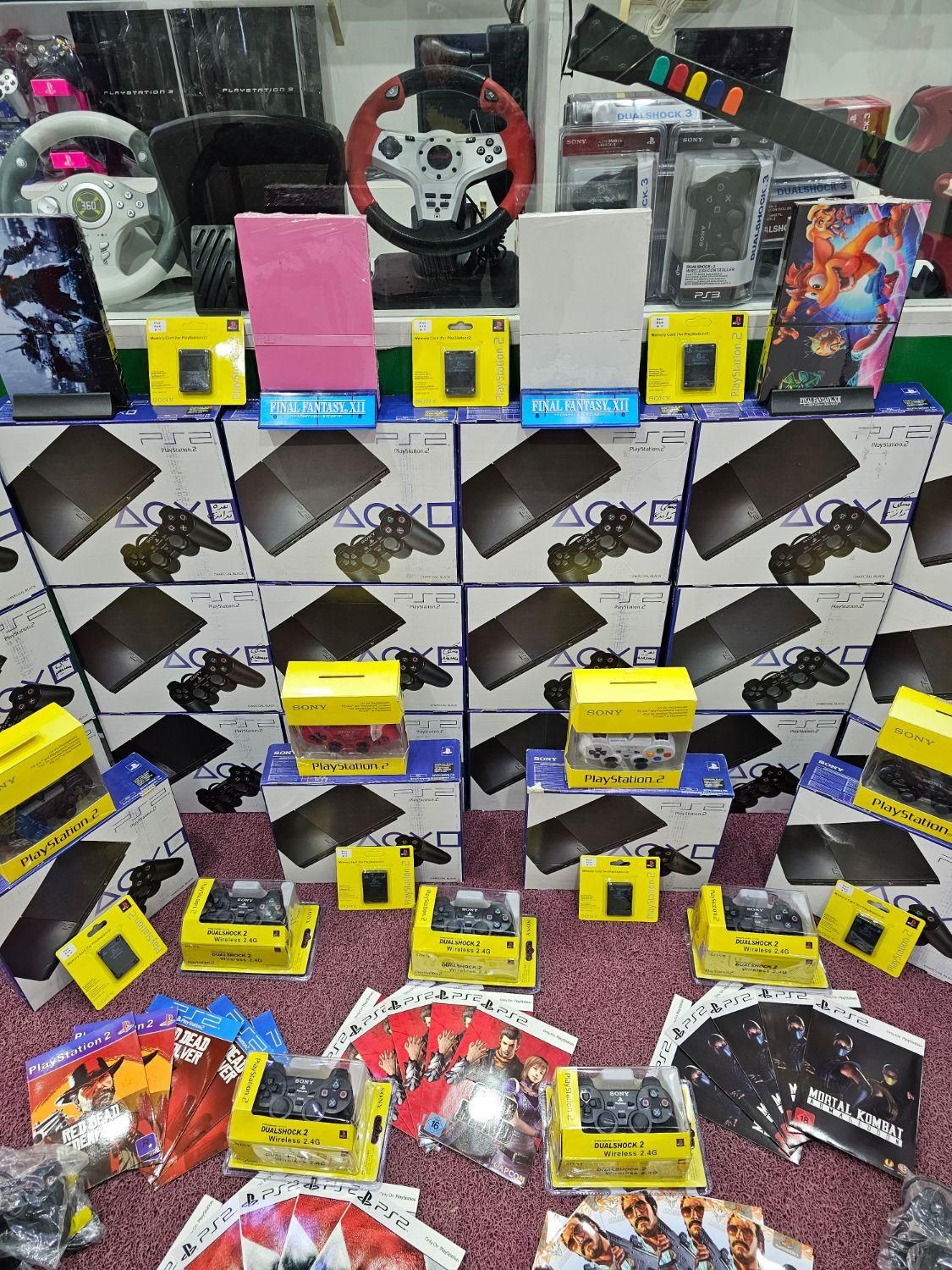 پلی استیشن 2 سفارش اروپا 10 کاره ضمانتی|کنسول، بازی ویدئویی و آنلاین|مشهد, طبرسی شمالی|دیوار