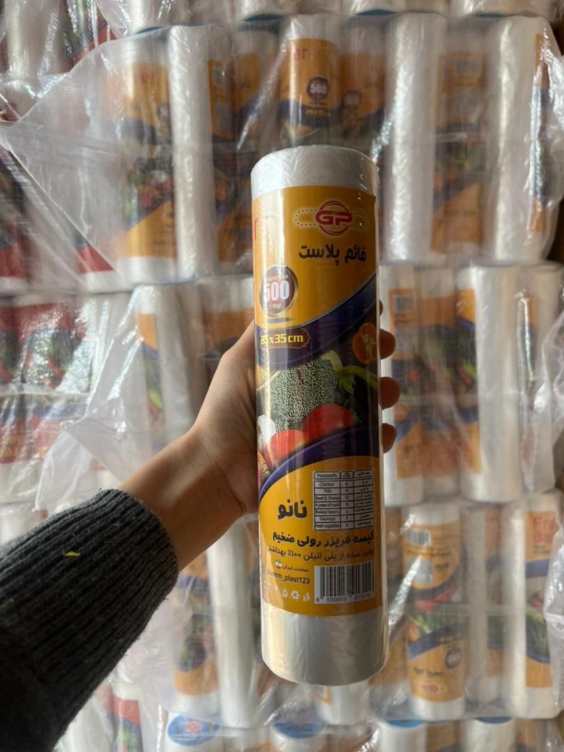 کیسه فریزر رولی ۵۰۰ گرم ضخیم|ظروف نگهدارنده، پلاستیکی، یکبارمصرف|تهران, شهرک ولیعصر جنوبی|دیوار