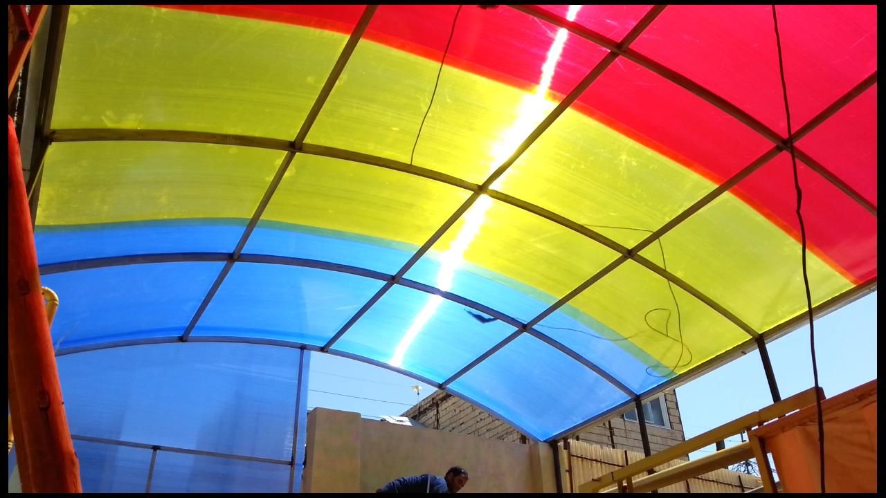 پخش و فروش ورق های پلی کربنات با uv ضد آفتاب|عمده‌فروشی|قم, زاویه|دیوار